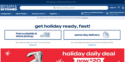 bedbathandbeyond.com reviews