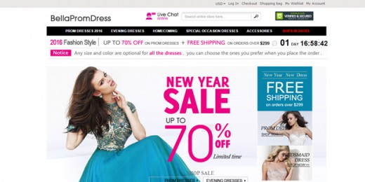 BellaPromDress.com reviews