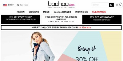 boohoo.com reviews