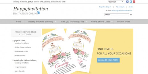 HappyInvitation.com reviews