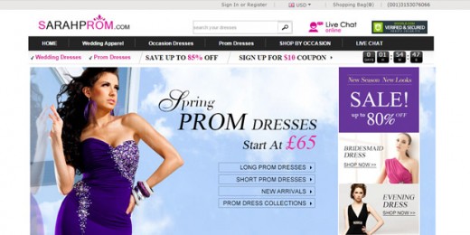 SarahProm.com reviews