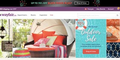 wayfair.ca reviews